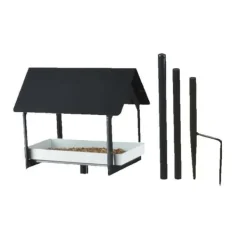Outlet Fågelmatare - Esschert Design - Stål - Spett antracit - Utomhus - 126 cm För Fåglar & Småvilt