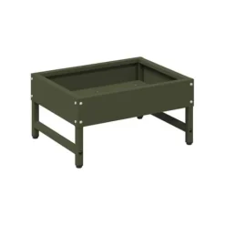 Sale Fågelmatare - - Olivgrön - Kallvalsad stål - 34x26x16 cm - Väderbeständig För Fåglar & Småvilt