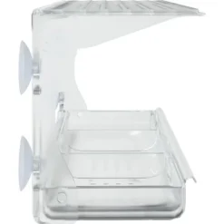 Clearance Fågelmatare för fönster 2 st akryl 30x12x15 cm - Fågelmatare - Fågelmatare Fönster - Home & Living För Fåglar & Småvilt