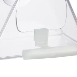 New Fågelmatare, 13x12,5x12 cm, Transparent För Fåglar & Småvilt