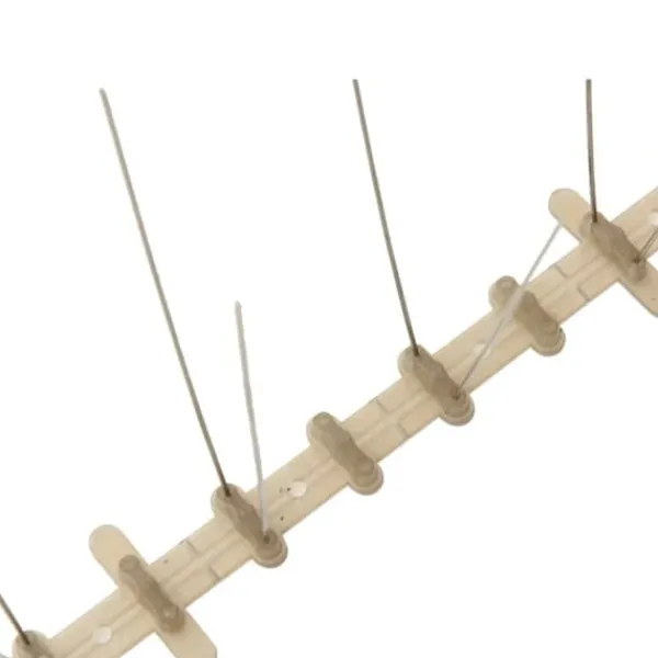 Outlet Fågelpiggar - 2-raders set i plast 20 st | Längd: 10 m | Väderbeständiga och effektiva Insektsmedel & Djuravvisande Medel