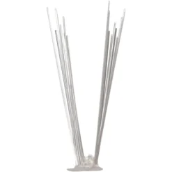 Sale Fågelpiggar i rostfritt stål - Set om 20 st | Längd: 10 m | Färg: Silver Insektsmedel & Djuravvisande Medel