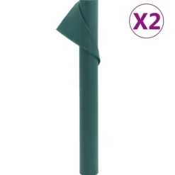 vidaXL Fiberduk 2 rullar 70 g/m² 10x1,6 m