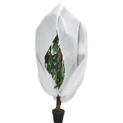 Clearance Fiberdukar med blixtlås 2 st 70 g/m² 3,93x3 m Markduk & Fiberduk