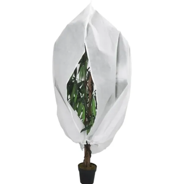 Clearance Fiberdukar med blixtlås 2 st 70 g/m² 3,93x3 m Markduk & Fiberduk