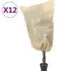 Sale Fiberdukar med dragsko 12 st 70 g/m² 0,8x0,8 m Markduk & Fiberduk