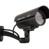 Fiktiv kamera - IR9000 - Realistisk imitation - Vattentät - Blinkande röd LED