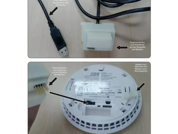 Sale FireAngel Diagnosekabel/software Rök- & Koloxiddetektorer