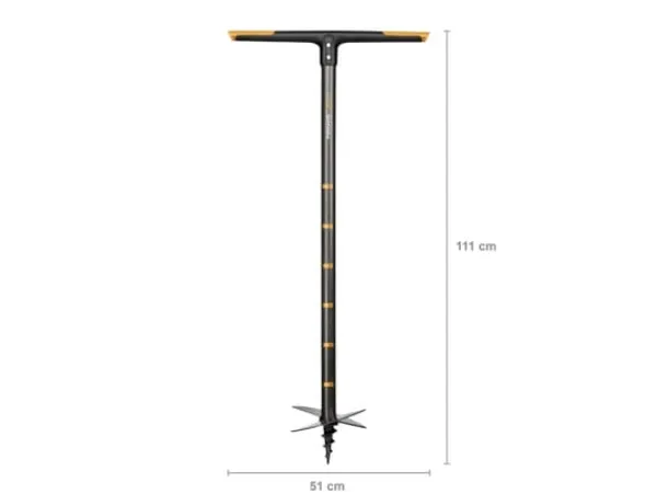 Fiskars QuikDrill L - Trädgårdsborrmaskin - FiberComp (glasfiberförstärkt polyamid) - 110 cm - 20 cm