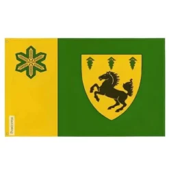 New Flagga - Brandon - 96 x 144 cm - Polyester - Tryck på fram och baksidan - Metallöglor Flaggor & Vindstrutar