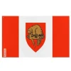 Flagga - Brantford - 160 x 240 cm - Polyester - Tryck på framsidan/baksidan - Metallöglor