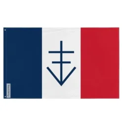 Flagga - Fria republiken Vercors - 160 x 240 cm - Polyester - Tryck på fram- och baksidan - Järnöglor