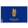 Sale Flagga - Generalguvernör i Indien - 192 x 288 cm - Polyester - Tryck på fram- och baksidan - Öglor i järn Flaggor & Vindstrutar