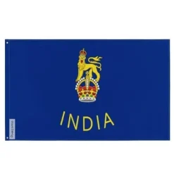 Sale Flagga - Generalguvernör i Indien - 192 x 288 cm - Polyester - Tryck på fram- och baksidan - Öglor i järn Flaggor & Vindstrutar