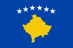 Flagga - Kosovo