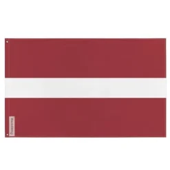 Hot Flagga - Lettland - 120 x 180 cm - Polyester - Framsidan/baksidan - Metallöglor Flaggor & Vindstrutar