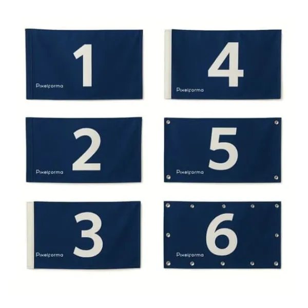 Discount Flagga - Paraguay - 192 x 288 cm - Polyester - Framsidan/baksidan - Metallöglor Flaggor & Vindstrutar