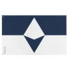 Flagga - Sanna söder - Antarktis - 192 x 288 cm - Polyester - Dubbeltsidig tryck