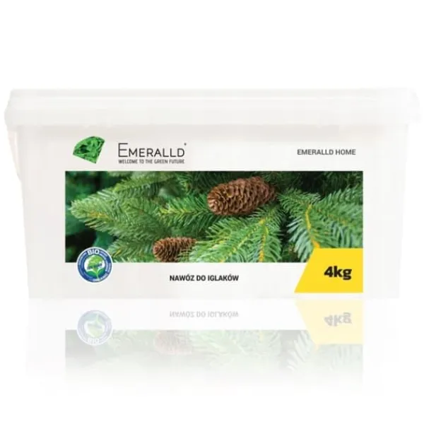Hot Flerkomponent fjädergödsel för tuja och barrträd Emerald Complex 4kg Gödningsmedel