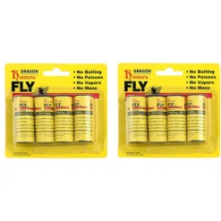 Discount Flugfälla flugfångare flugpapper rulle 8-pack Flugsmällor