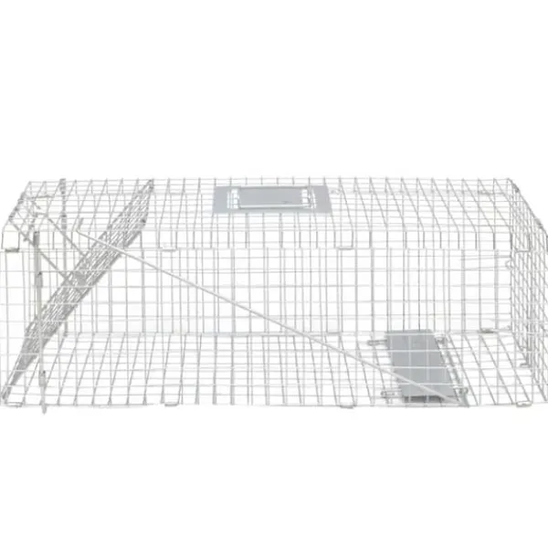 New Fånga levande-fälla 80 cm galvaniserad - Levande Fälla - Levande Fällor - Home & Living Skadedjursfällor