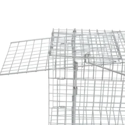 Online Fånga levande-fälla 100 cm galvaniserad - Levande Fälla - Levande Fällor - Home & Living Skadedjursfällor