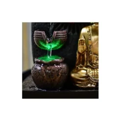 Fontän Buddha Bhava - L 15 x B 20 x H 25 cm - LED