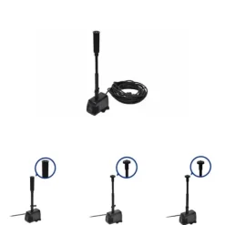 Fontänpump 1000 l/h - Tillbehör till fontäner & dammar