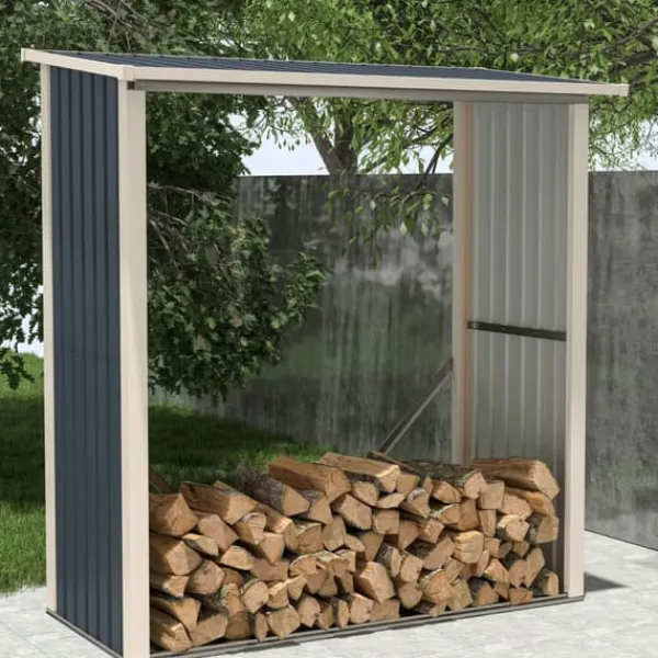 Hot Fornorth Vedskjul 182x89x190cm (1,62m2) Skjul, Garage & Carports
