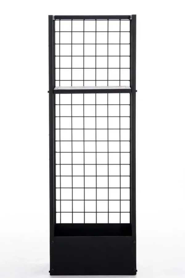 Forrest Firewood Rack - Black Metal, 40x40x120 cm