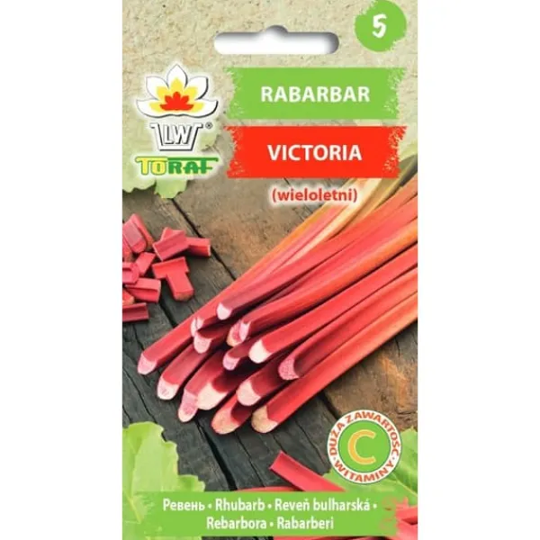 Frö till rabarber Victoria – Produktiv och smakrik flerårig sort