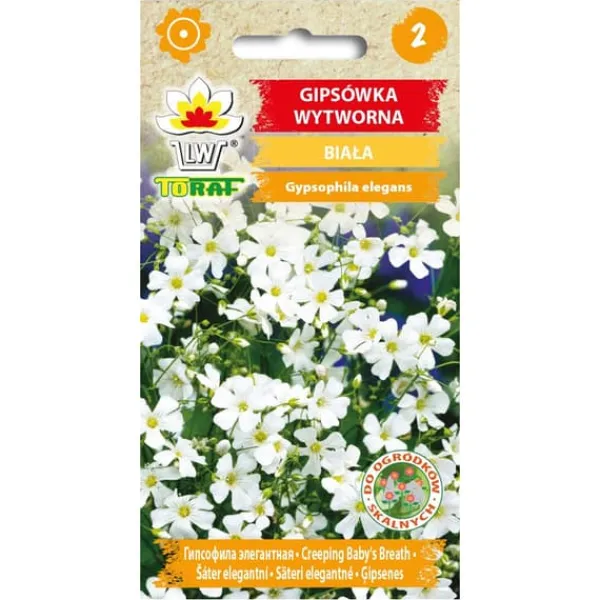 Discount Frö till vit sommarslöja – Lätt och luftig blomning för rabatter och buketter Fröer & Lökar