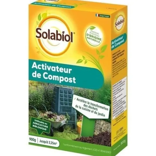 Färdig att använda naturlig kompostaktivator 900g - Solabiol