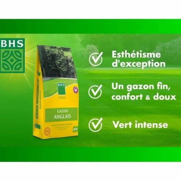 Sale Frön BHS Gazon Anglais 10 kg Fröer & Lökar