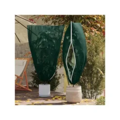 Outlet Frostskydd för växter - - 5-pack - Grön - 1,55 x 1 m - Non-woven tyg - Återanvändbar Trädgårdsväxter