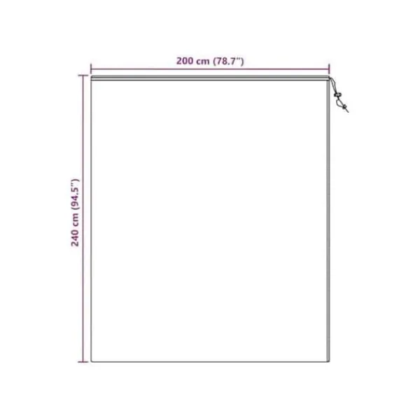 Best Frostskydd för växter - - Set om 3 - Grön - 2,4x2 m - Non-woven tyg - Återanvändbar Trädgårdsväxter