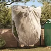 vidaXL Frostskydd för växtfleeceöverdrag Beige 3,5 x 2,5 m