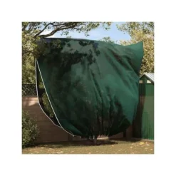 vidaXL Frostskyddsöverdrag för växter - - 3-pack - Grön - 3,5 x 3,93 m - Non-woven tyg