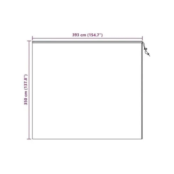 vidaXL Frostskyddsöverdrag för växter - - 3-pack - Grön - 3,5 x 3,93 m - Non-woven tyg