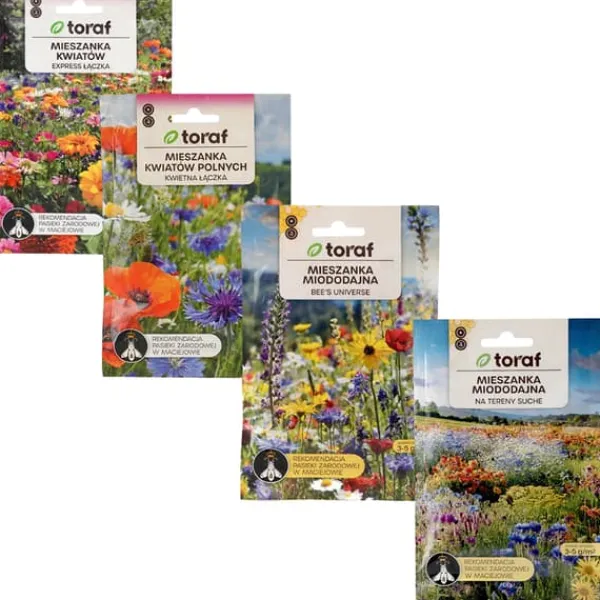 Fröpaket – Pollinatörer – Skapa en blomstrande äng för bin och fjärilar
