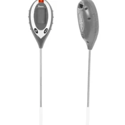 Online 4-funktioners jordmätare: pH, luftfuktighet, solljus, temperatur, LCD-display Jord & Sand