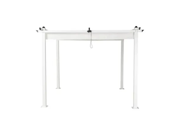 FURNLUX PERGOLA FÖR UTOMHUSBRUK LAZIO VIT 295CM