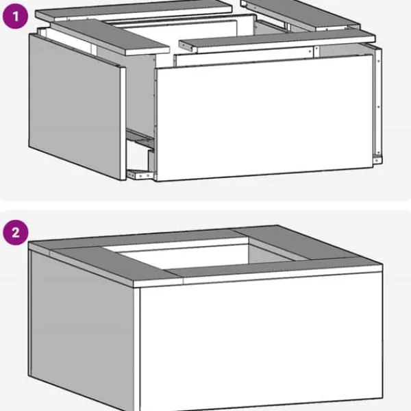 Discount Fyrkantig eldstad i väderbeständigt stål för utomhusbruk | Storlek: 80x80x40 cm | Färg: Stål Öppna Spisar