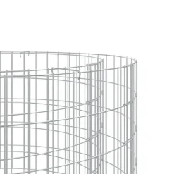 Discount Gabion för eldstad Ø 100 cm galvaniserat järn Öppna Spisar