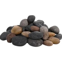 Galet - - Polisstenar - 5-8 cm - Blanding av färger - 25 kg Trädgårdsstenar & Klivstenar