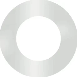 Online Galvaniserad Metallkruka - Modern Inredning för Växter | Färg: Silver | Storlek: Diameter 70 cm Buskar