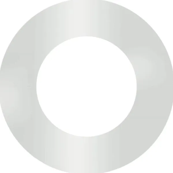 Online Galvaniserad Metallkruka - Modern Inredning för Växter | Färg: Silver | Storlek: Diameter 70 cm Buskar