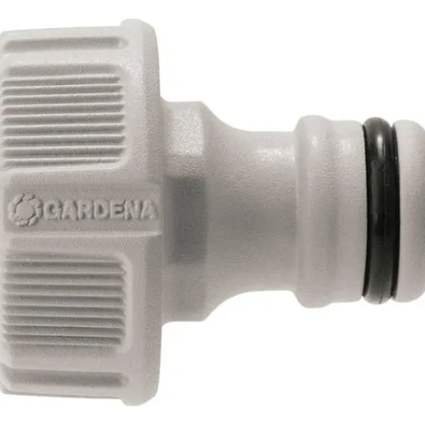 Hot 18285-20 Plast Krankoppling Snabbkoppling, 13 mm Ø, 15 mm Ø, 3/4 inv., 3/4 utv., M22 inv. Set Bevattning