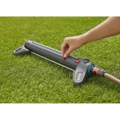 Discount AquaZoom L oscillerande sprinkler - Yta 350m² - Räckvidd 21m - UV- och frostbeständig - 5 års garanti Bevattning