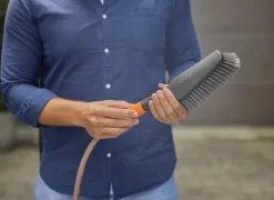 Gardena Cleansystem Wash Set med handhållen borste M soft, tvålpinnar